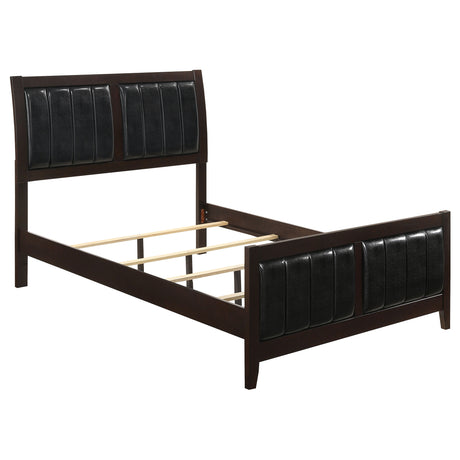 Pocatello Cappuccino 5-piece Eastern King Bedroom Set - sold by Home Elegance USA