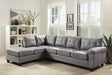 Gallant G912B-SC Sectional , GRAY - sold by Home Elegance USA