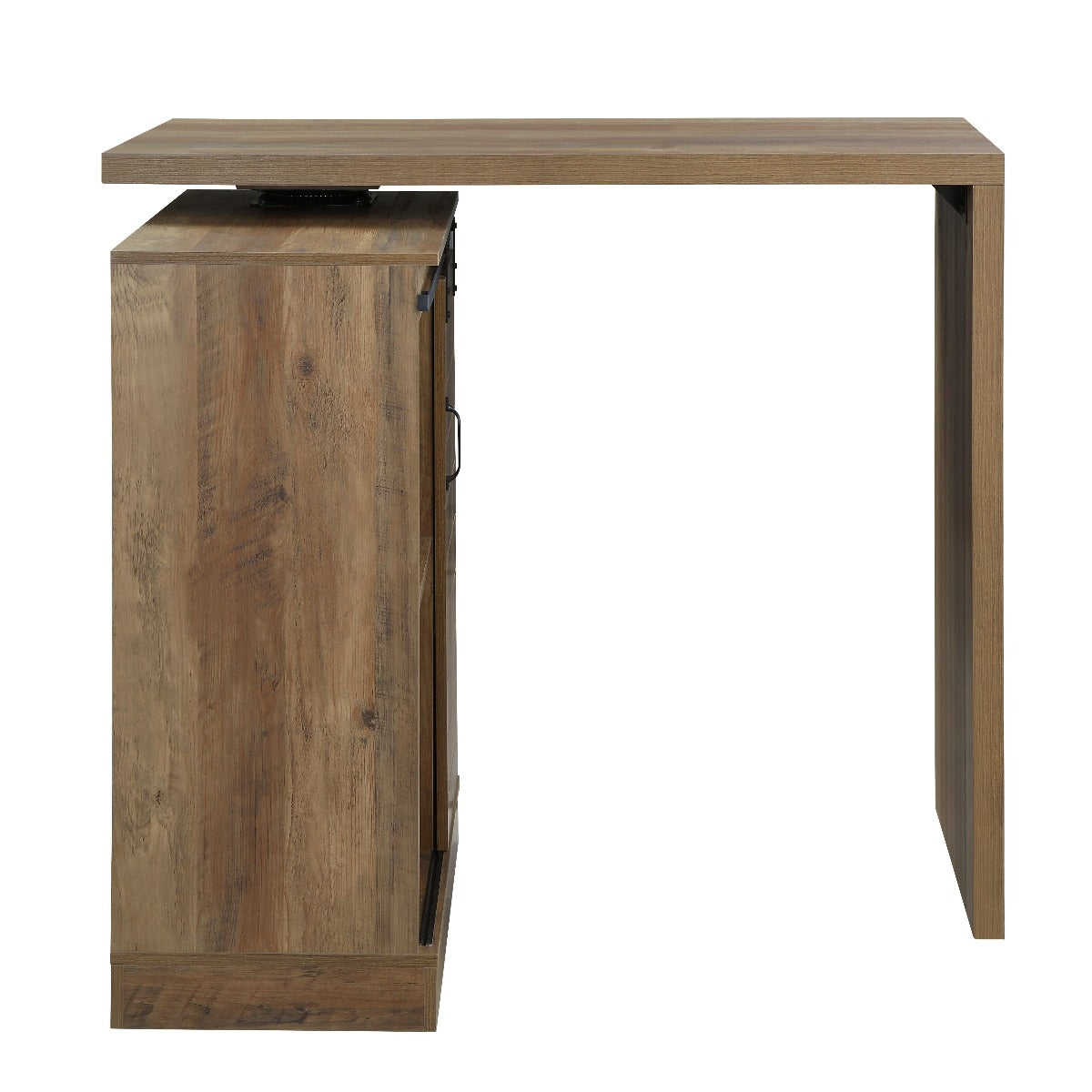 Acme - Quillon Bar Table DN00153 Rustic Oak Finish