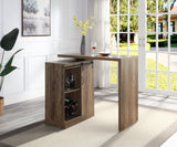 Acme - Quillon Bar Table DN00153 Rustic Oak Finish