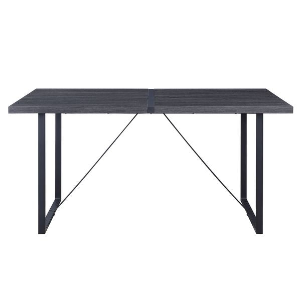 Acme - Nakula Dining Table DN00447 Gray Oak & Black Finish