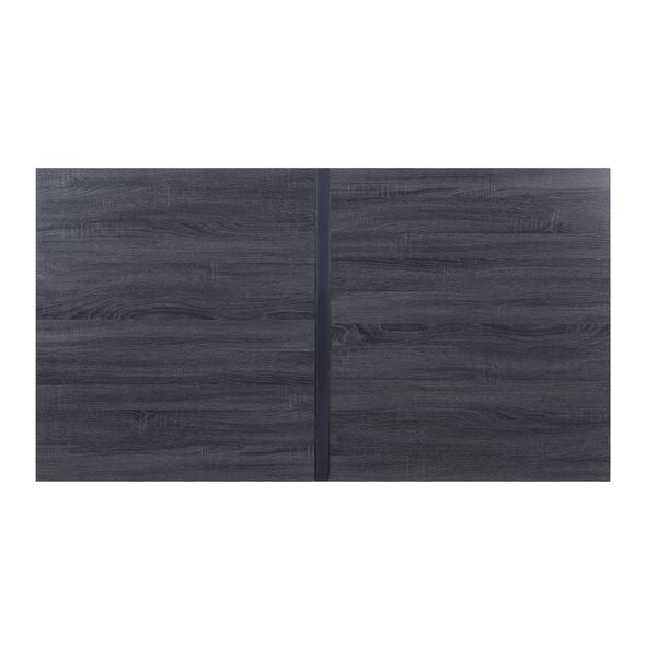 Acme - Nakula Dining Table DN00447 Gray Oak & Black Finish