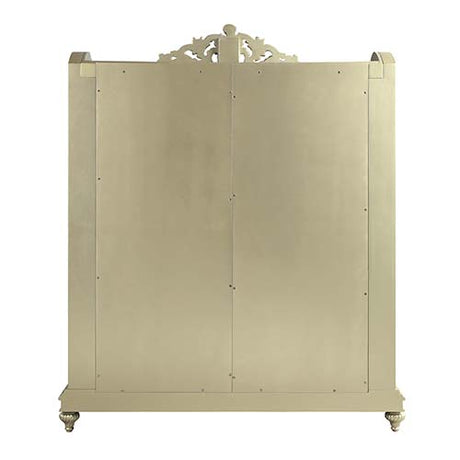 Acme - Vatican Curio DN00470 Champagne Silver Finish