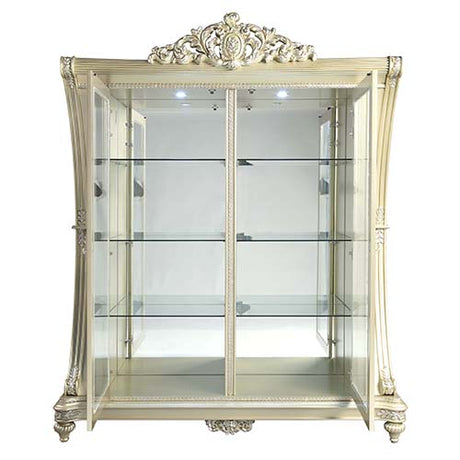 Acme - Vatican Curio DN00470 Champagne Silver Finish