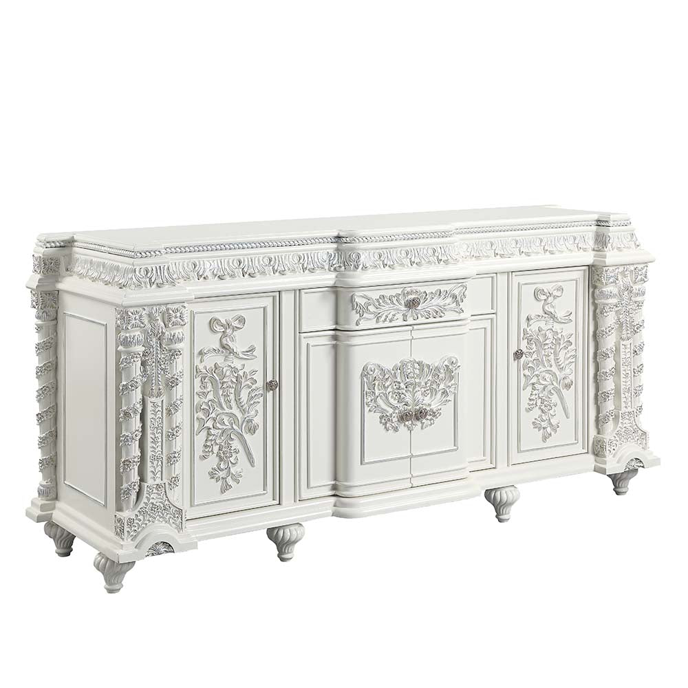 Acme - Vanaheim Server DN00682 Antique White Finish