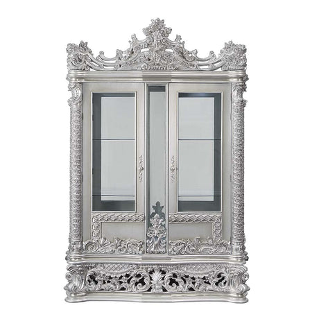 Acme - Valkyrie Curio DN00692 Antique Platinum Finish