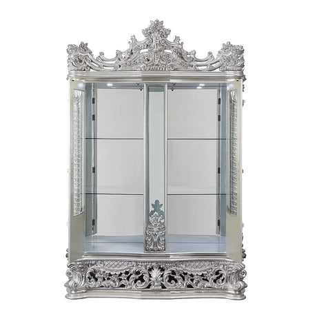 Acme - Valkyrie Curio DN00692 Antique Platinum Finish