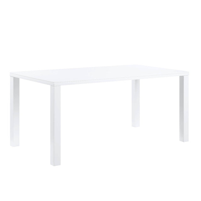 Acme - Pagan Dining Table DN00740 White High Gloss Finish