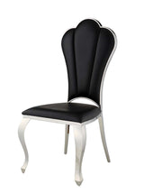 Acme - Cyrene Side Chair (Set-2) DN00927 Black Synthetic Leather