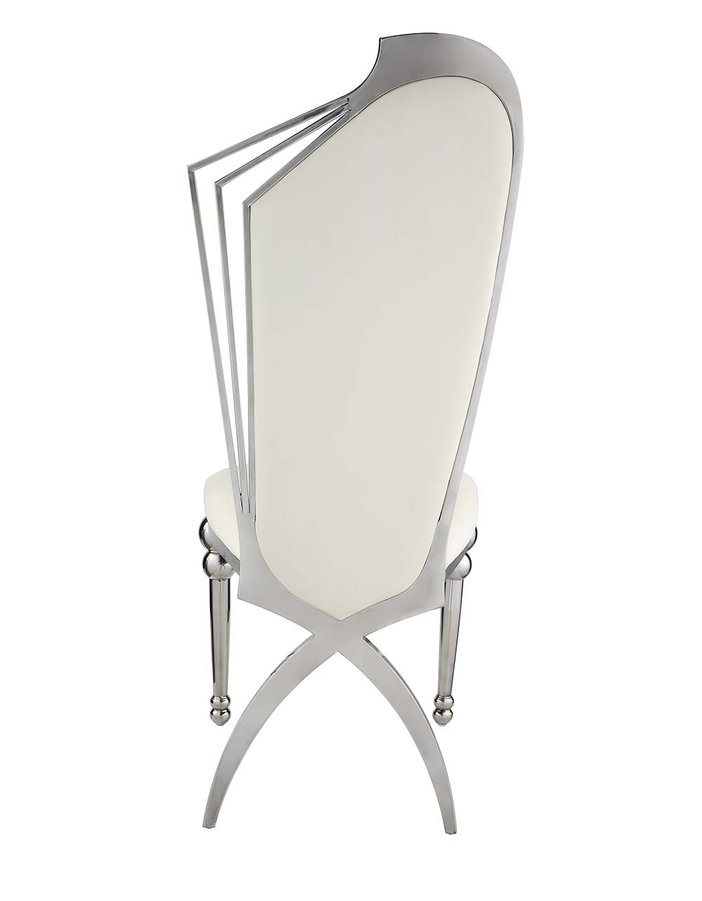 Cyrene Side Chair (Set - 2) DN00928 Beige Synthetic Leather | Acme | Home Elegance USA