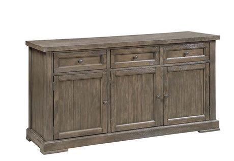 Acme - Landon Server DN00953 Salvage Gray Finish