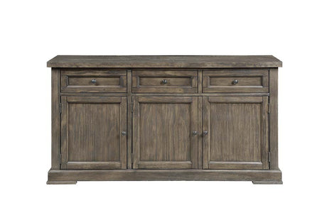 Acme - Landon Server DN00953 Salvage Gray Finish