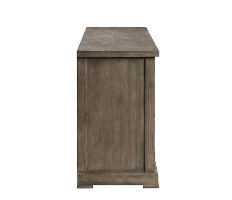 Acme - Landon Server DN00953 Salvage Gray Finish