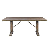 Acme - Raphaela Dining Table DN00980 Weathered Cherry Finish