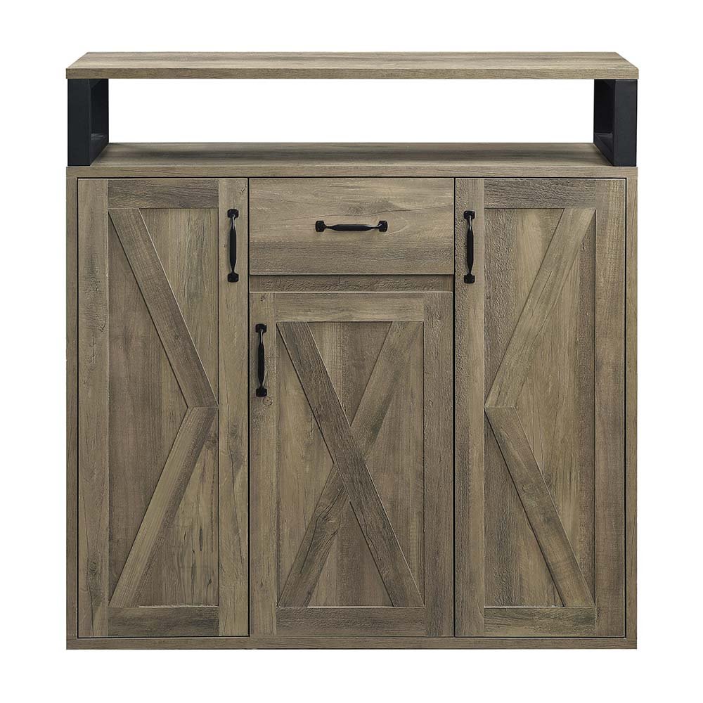 Abiram Server DN01027 Rustic Oak Finish | Acme - DN01027 - Home Elegance USA - 3