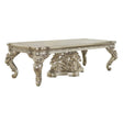 Danae Dining Table DN01197 Champagne & Gold Finish | Acme | Home Elegance USA