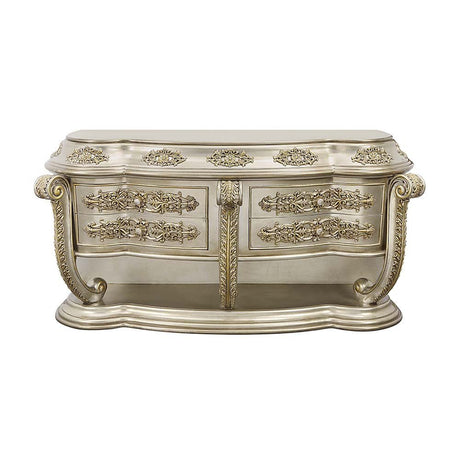 Danae Server DN01201 Champagne & Gold Finish | Acme - DN01201 - Home Elegance USA - 2