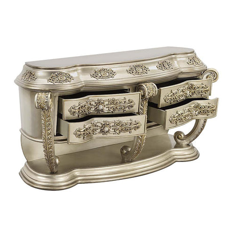 Danae Server DN01201 Champagne & Gold Finish | Acme - DN01201 - Home Elegance USA - 5