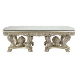 Acme - Sorina Dining Table DN01208 Antique Gold Finish