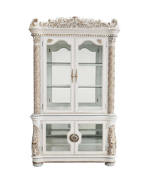 Acme - Vendome Curio DN01223 Antique Pearl Finish