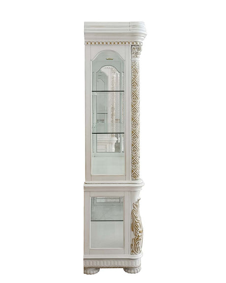 Acme - Vendome Curio DN01223 Antique Pearl Finish