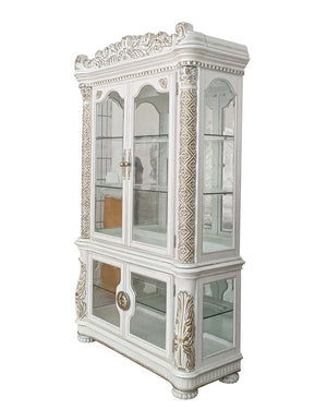 Acme - Vendome Curio DN01223 Antique Pearl Finish