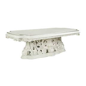 Adara Dining Table DN01229 Antique White Finish | Acme | Home Elegance USA