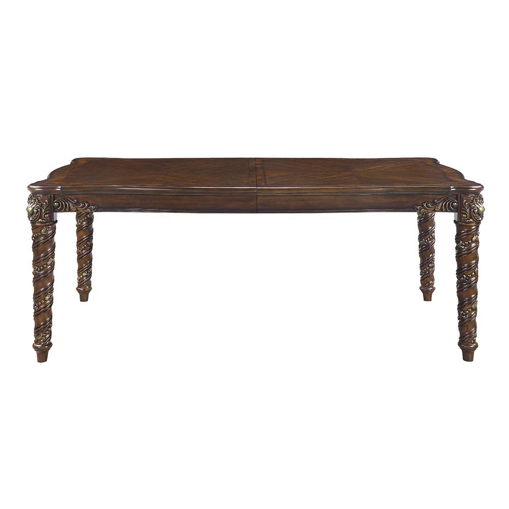 Devayne Dining Table DN01361 Dark Walnut Finish | Acme - DN01361 - Home Elegance USA - 2