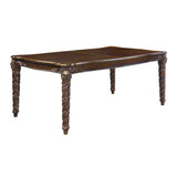 Devayne Dining Table DN01361 Dark Walnut Finish | Acme - DN01361 - Home Elegance USA - 1