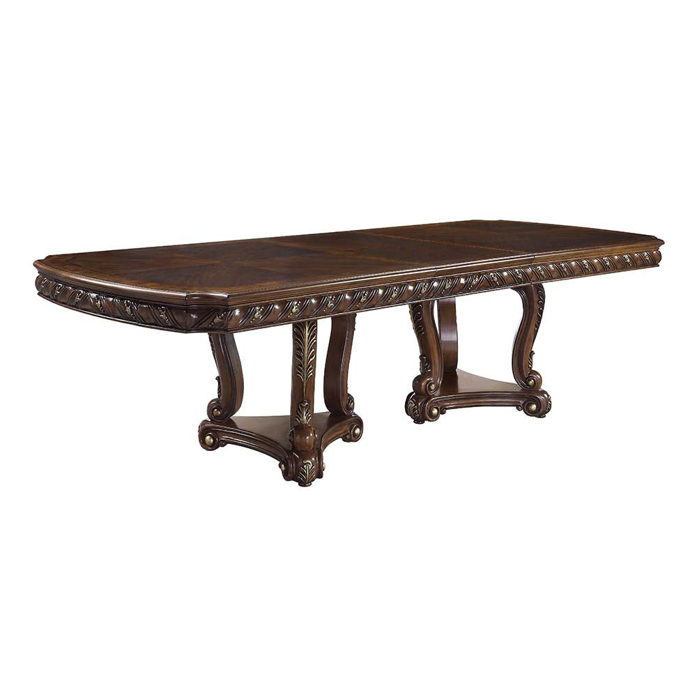 Devayne Dining Table DN01362 Dark Walnut Finish | Acme - DN01362 - Home Elegance USA - 3