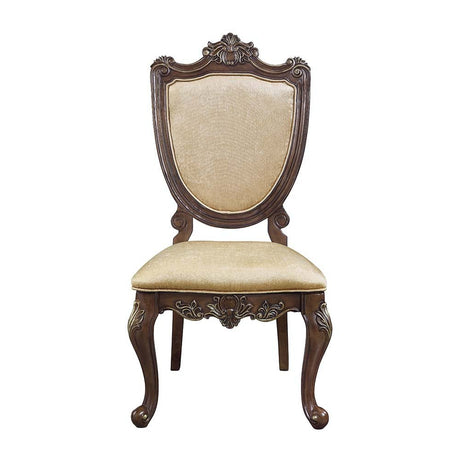 Devayne Side Chair (Set - 2) DN01363 Dark Walnut Finish | Acme - DN01363 - Home Elegance USA - 2