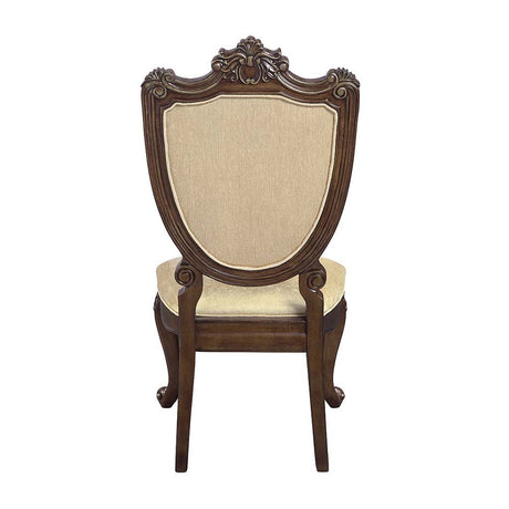 Devayne Side Chair (Set - 2) DN01363 Dark Walnut Finish | Acme - DN01363 - Home Elegance USA - 4