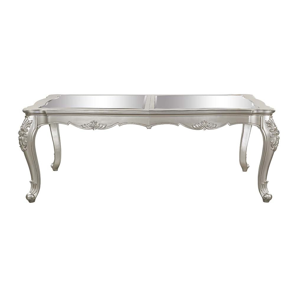 Bently Dining Table DN01367 Champagne Finish | Acme | Home Elegance USA