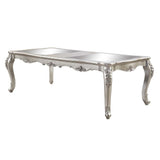 Bently Dining Table DN01367 Champagne Finish | Acme | Home Elegance USA