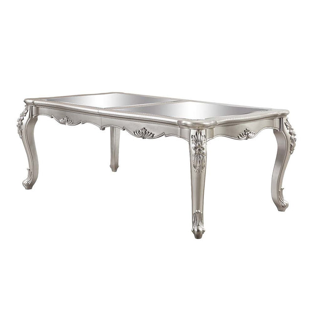 Bently Dining Table DN01367 Champagne Finish | Acme | Home Elegance USA