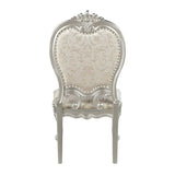 Bently Side Chair (Set - 2) DN01369 Fabric & Champagne Finish | Acme | Home Elegance USA