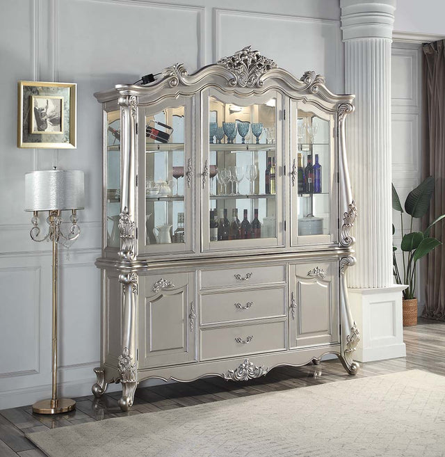 Acme - Bently Buffet & Hutch DN01371 Champagne Finish