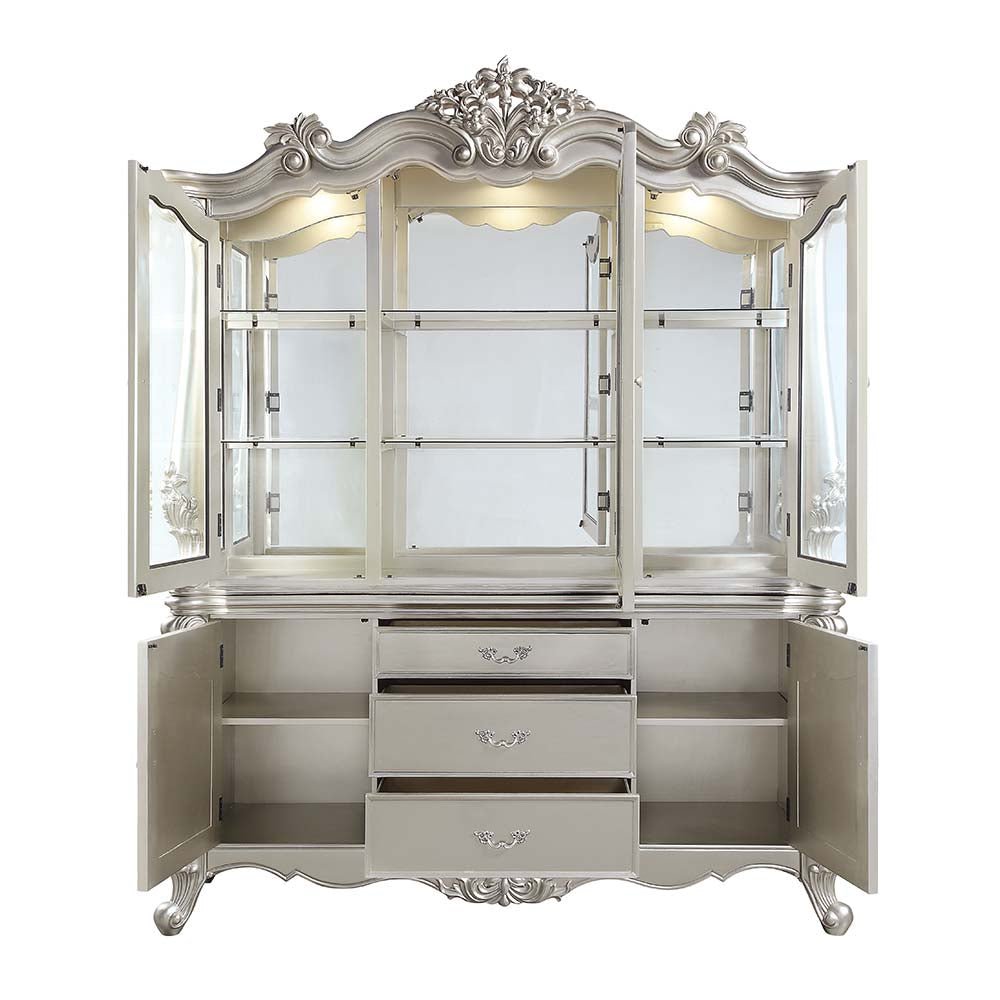 Bently Buffet & Hutch DN01371 Champagne Finish | Acme | Home Elegance USA