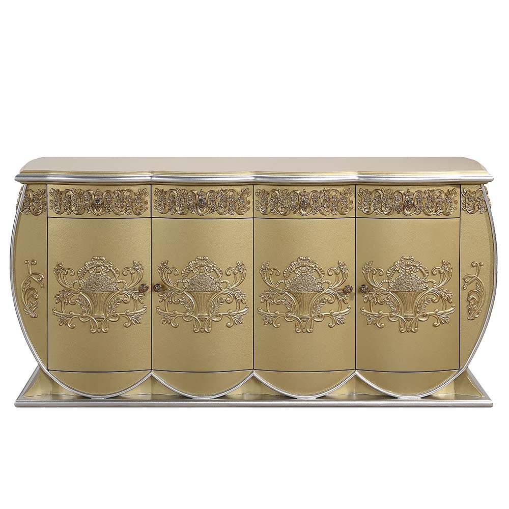 Bernadette Server DN01473 Gold Finish | Acme | Home Elegance USA