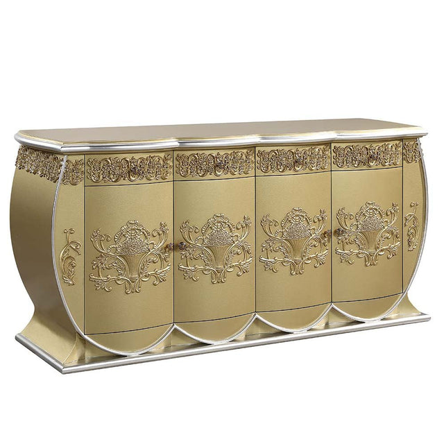 Bernadette Server DN01473 Gold Finish | Acme | Home Elegance USA