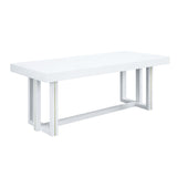 Acme - Paxley Dining Table DN01610 White High Gloss Finish