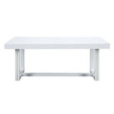 Acme - Paxley Dining Table DN01610 White High Gloss Finish