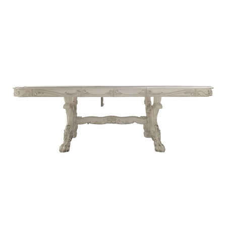 Acme - Dresden Dining Table DN01694 Bone White Finish