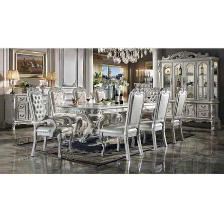 Acme - Dresden Dining Table DN01694 Bone White Finish