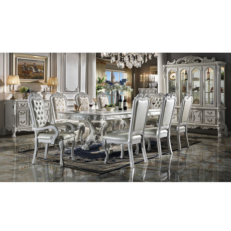 Acme - Dresden Dining Table DN01695 Bone White Finish