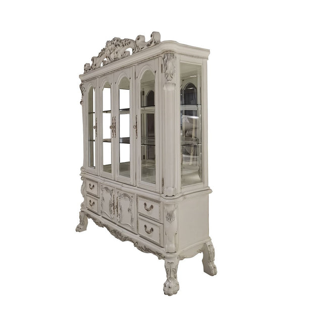 Acme - Dresden Buffet & Hutch DN01698 Bone White Finish