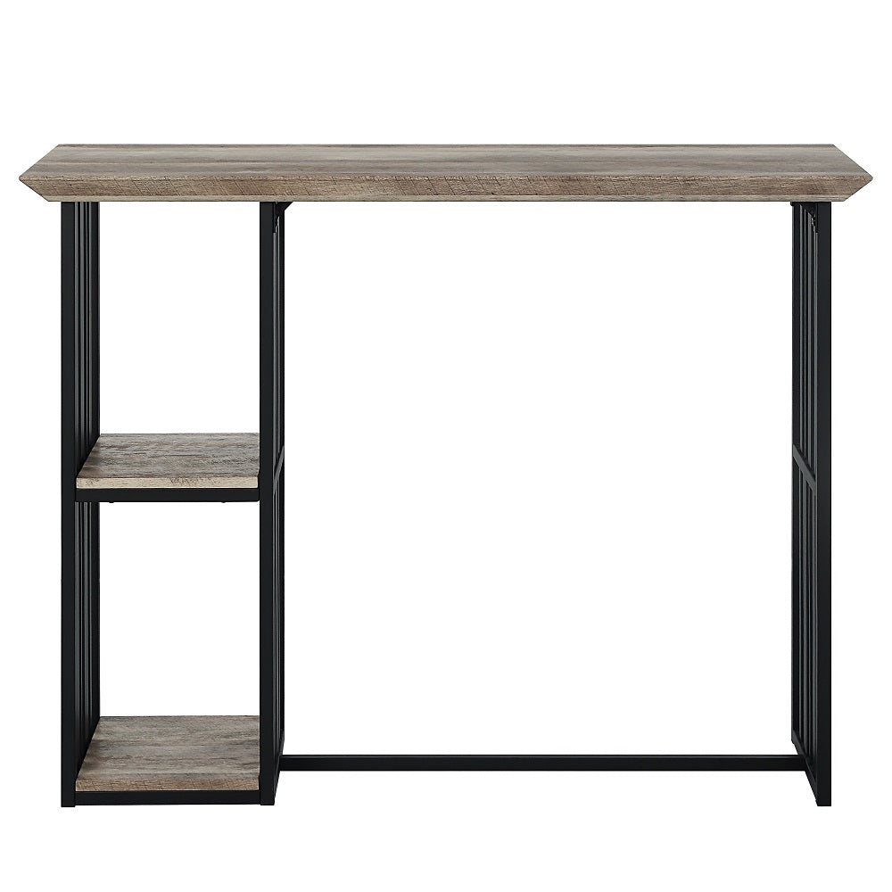 Acme - Zudora Counter Height Table DN01755 Oak & Sandy Black Finish