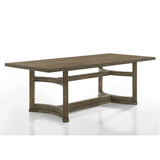 Acme - Parfield Dining Table DN01807 Weathered Oak Finish