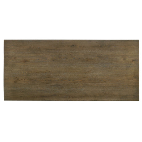 Acme - Parfield Dining Table DN01807 Weathered Oak Finish