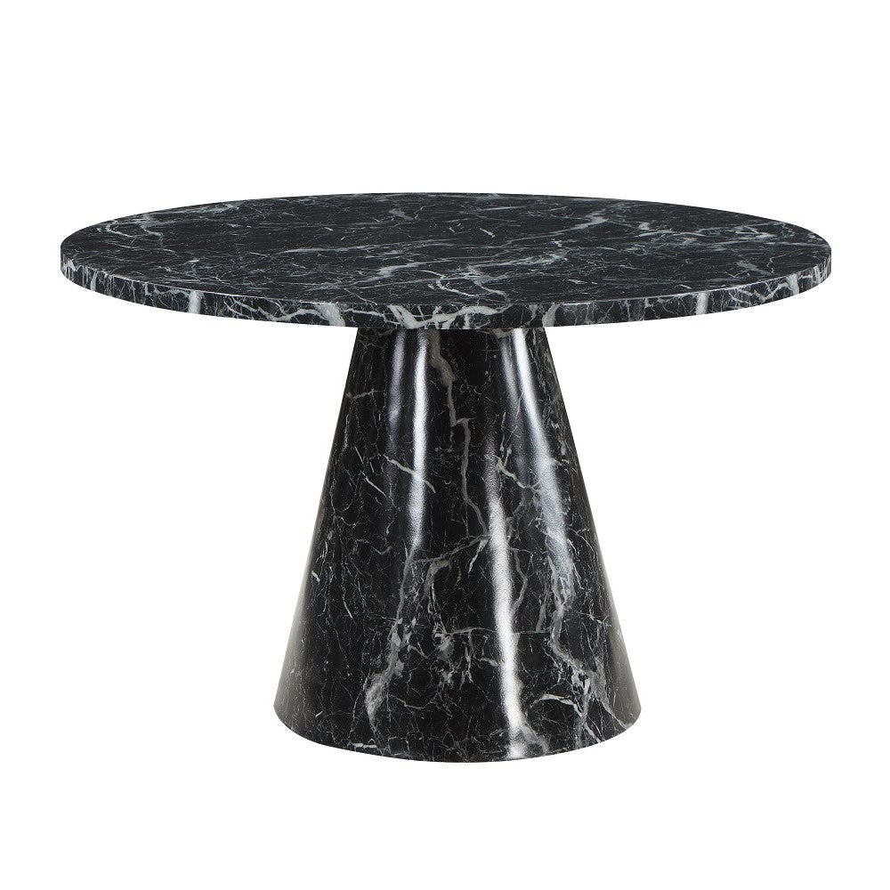 Acme - Hollis Dining Table W/Engineering Stone Top DN02155 Engineering Stone Finish